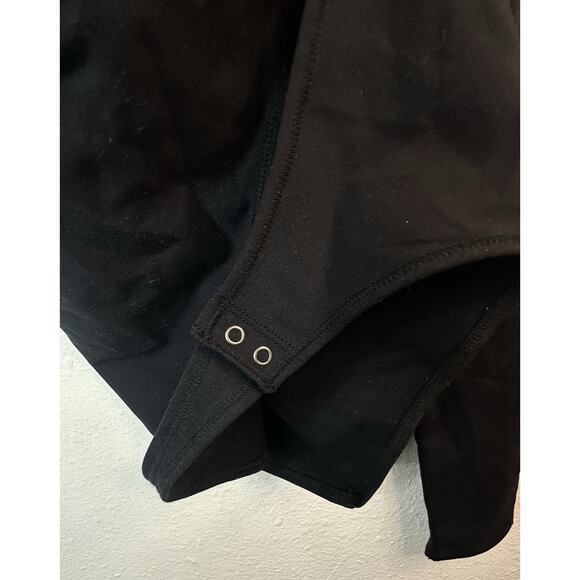 NWT Abercrombie Mesh Black Bodysuit Soft Collection Size XL - Picture 5 of 7